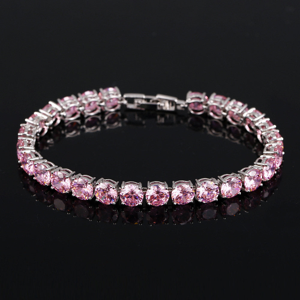 Carat Diamond Super Flash AAA Lady Bracelet