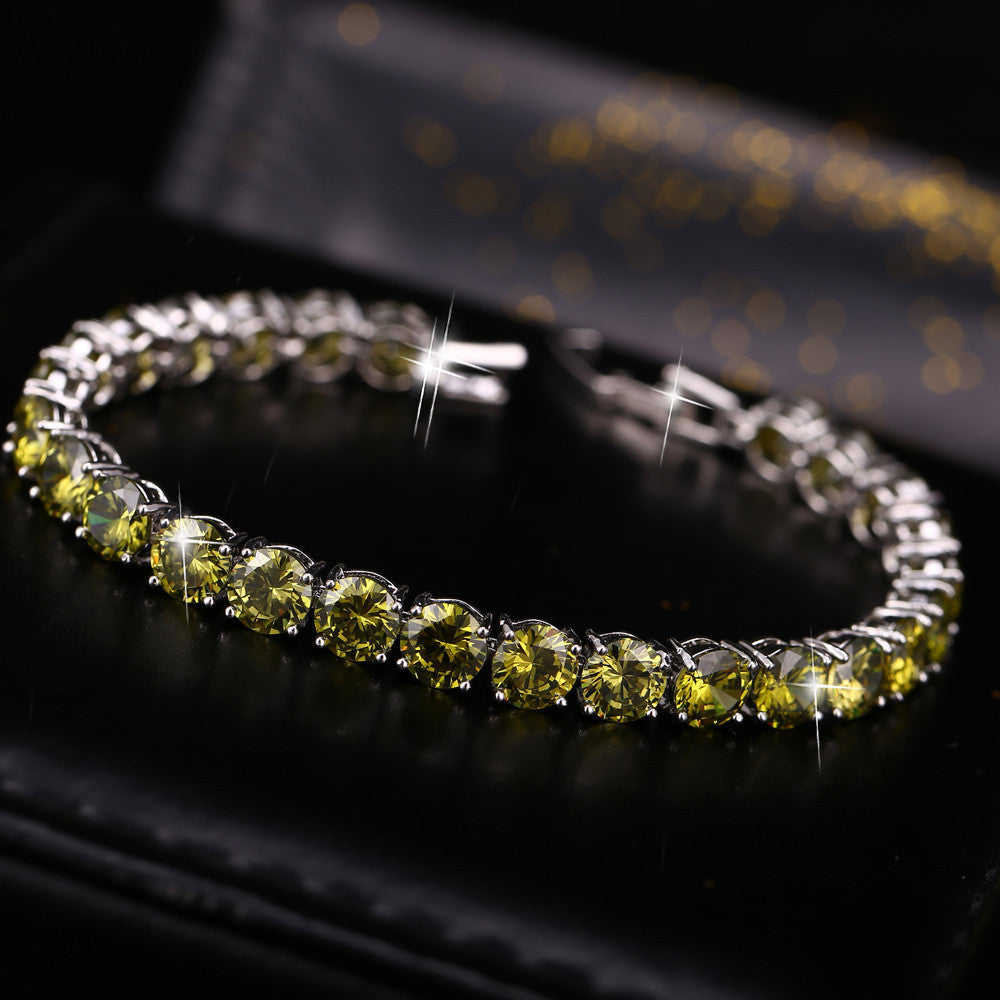 Carat Diamond Super Flash AAA Lady Bracelet