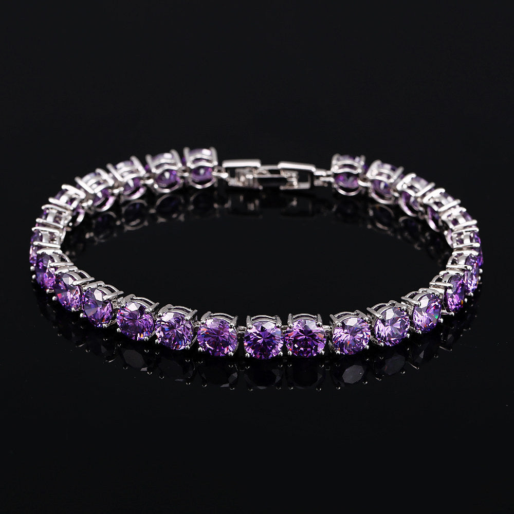 Carat Diamond Super Flash AAA Lady Bracelet