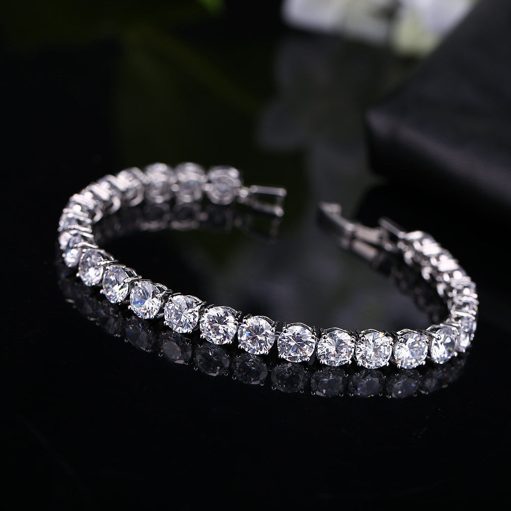 Carat Diamond Super Flash AAA Lady Bracelet