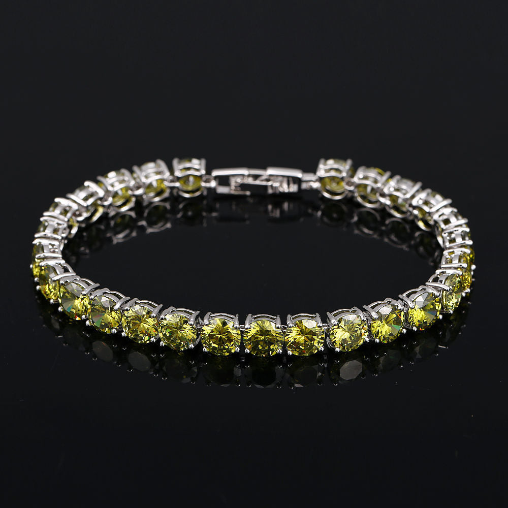 Carat Diamond Super Flash AAA Lady Bracelet