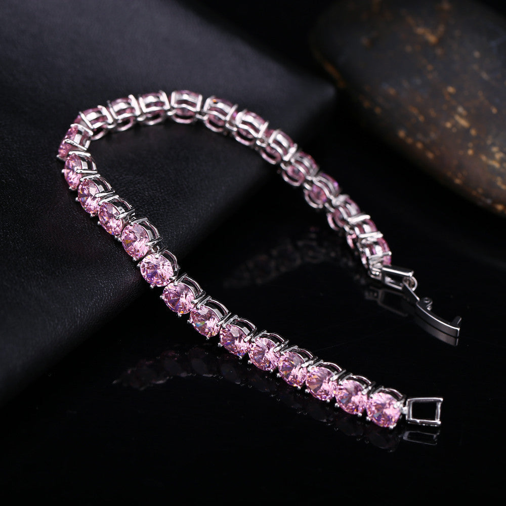 Carat Diamond Super Flash AAA Lady Bracelet